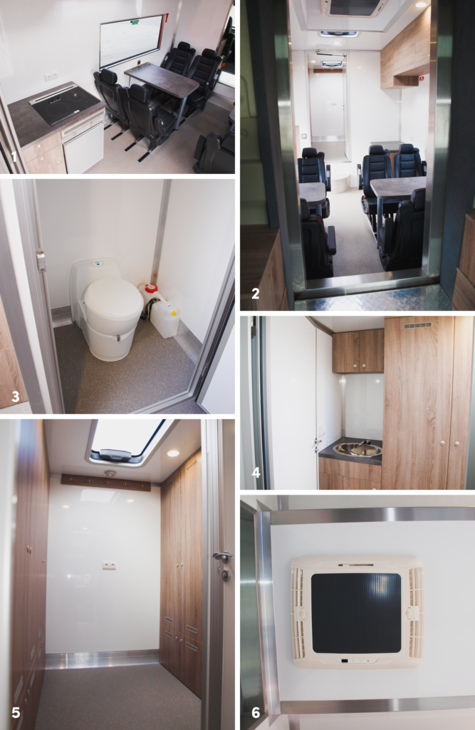 Spesialtilpasset lastebil: Arbeidsbrakke på hjul for Veidekke